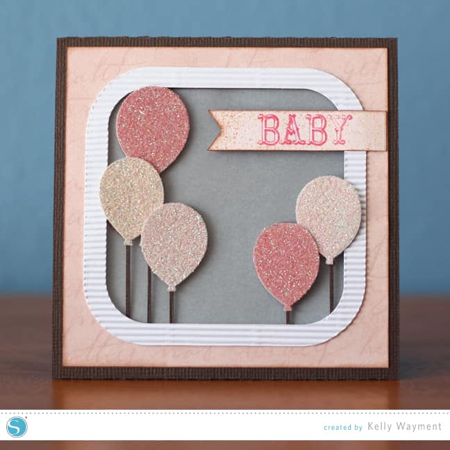 Baby Girl 3D Card - Finding Time To Create