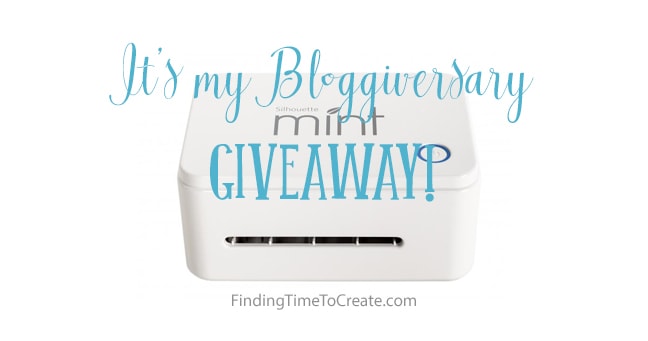 Bloggiversary - FInding Time To Create