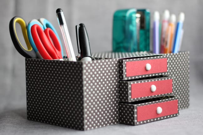 Desk organizer - Finding Time To Create