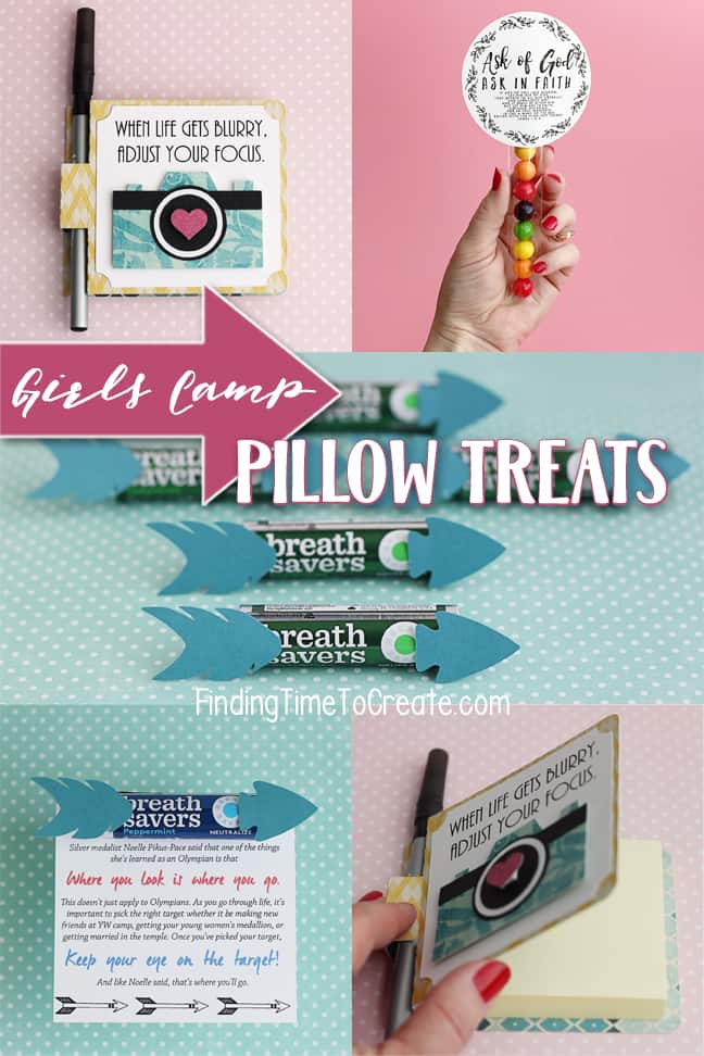 Girls Camp Pillow Treats - Finding Time To Create