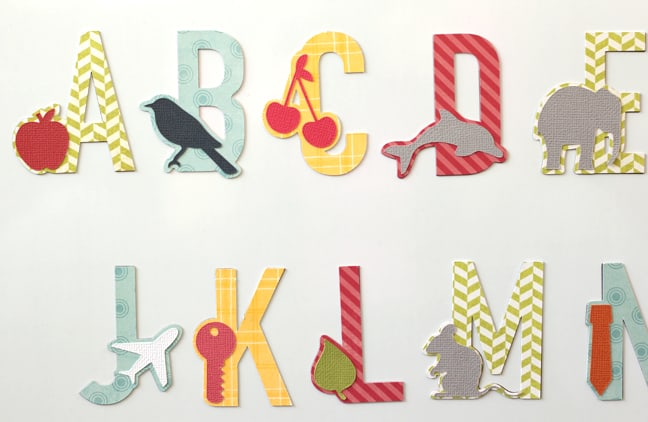 Alphabet Magnets by Kelly Wayment