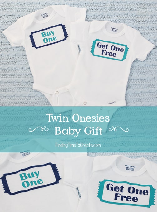 Twin Onesies - Finding Time To Create