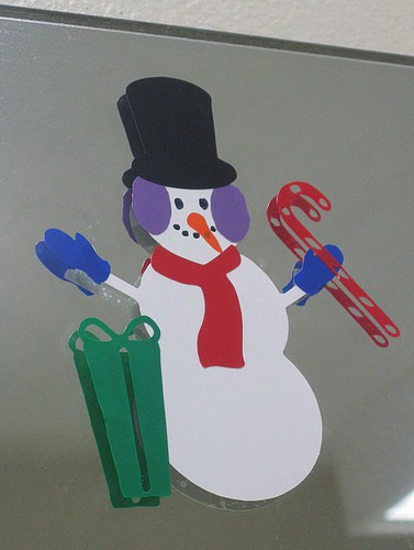 Cutting Cling Vinyl with the Slice