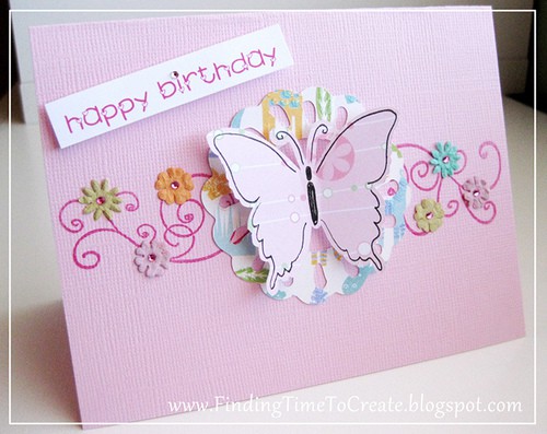 Feminine Birthday Card