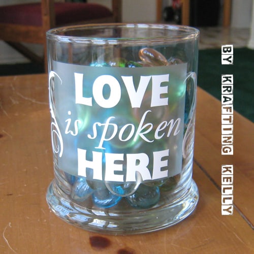 Kind Words Pebble Jar