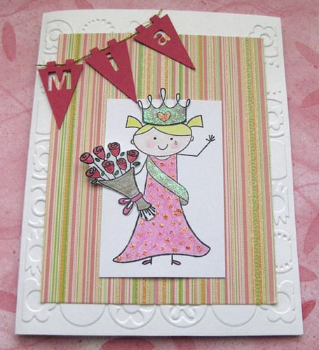 Little Girl Birthday Card