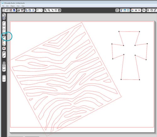 Tutorial:  Creating a Shape with Pattern Inside