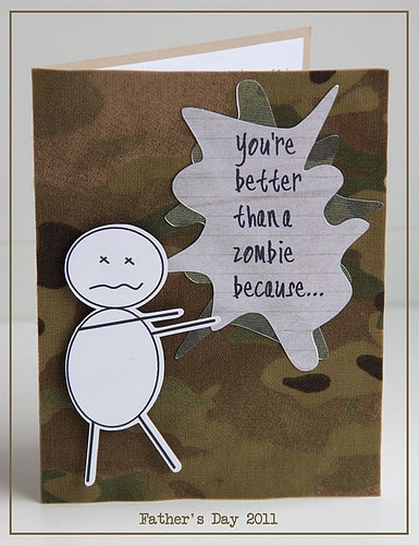 Father’s Day 2011: Zombie Card