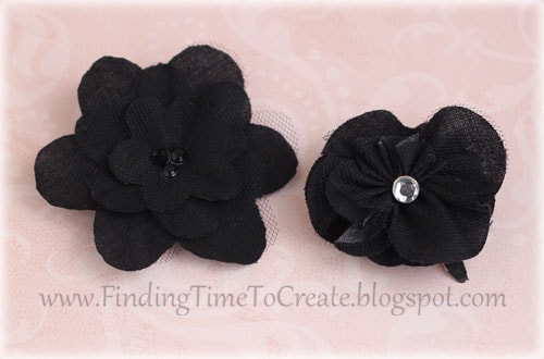 Fabric Flowers with the Silhouette (Yes, More!)