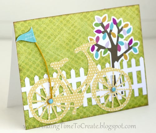 Bicycle Happy Birthday Card