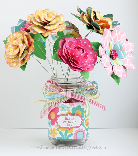 Mother’s Day Mason Jar Bouquet