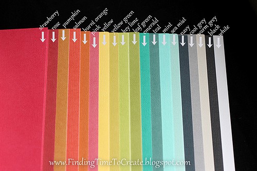 Adhesive Cardstock Colors