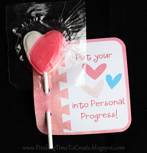 Sucker Holder {Freebie}