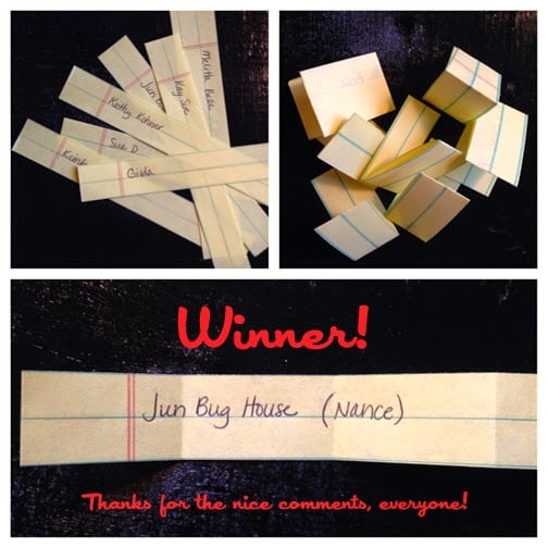 ADORNit Giveaway Winner!