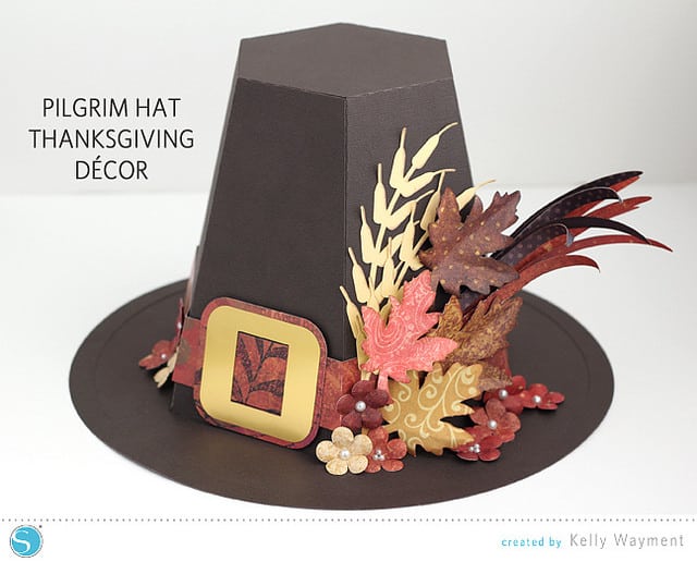 Pilgrim Hat Thanksgiving Decor