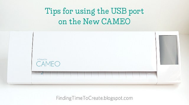 New CAMEO USB port