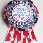 DIY Patriotic Ribbon