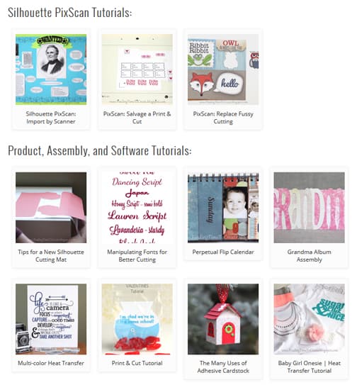 Tutorials - Finding Time To Create