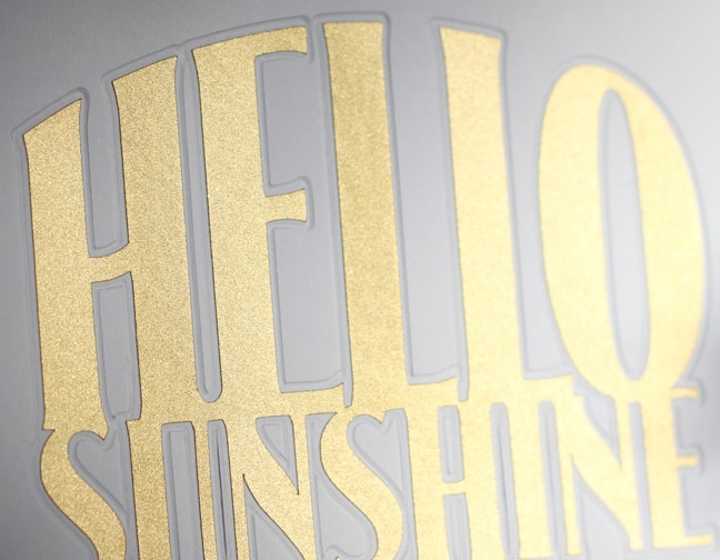 Silhouette Curio Deboss with Vinyl by Kelly Wayment for Silhouette