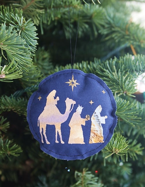 Fabric Ornament with PixScan