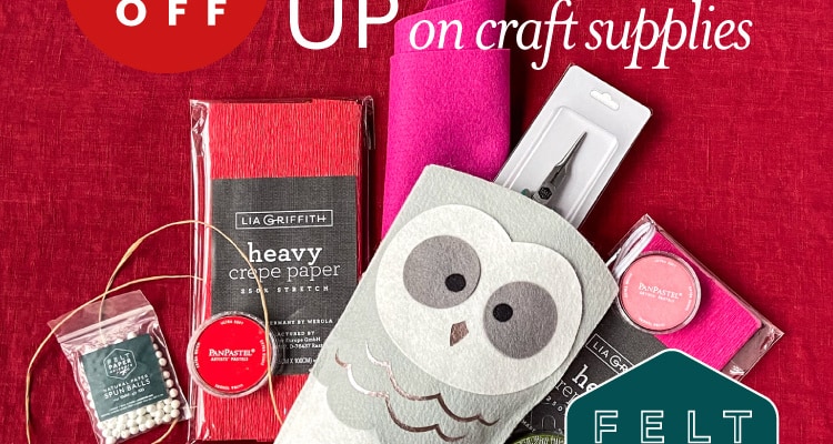 Lia Griffith’s Black Friday Sale at Felt Paper Scissors