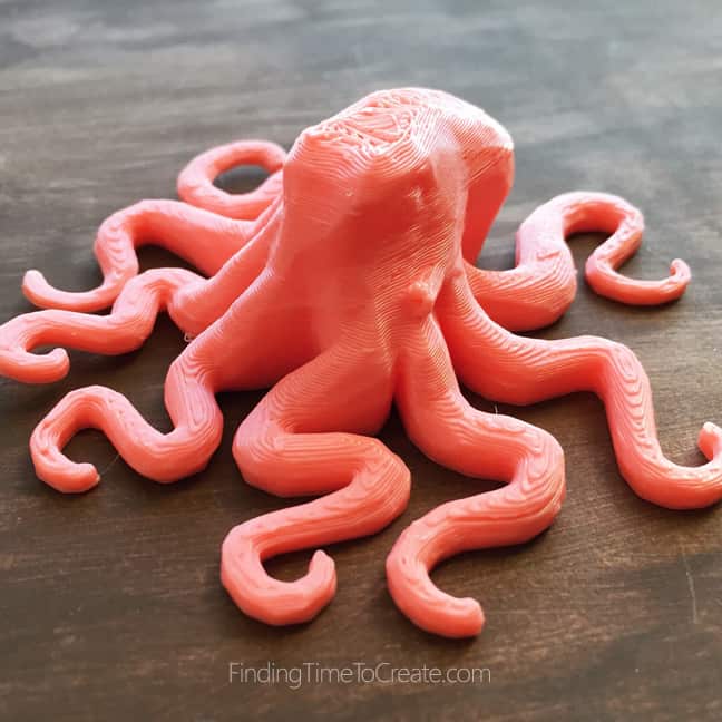 3D Print Octopus Finding Time To Create
