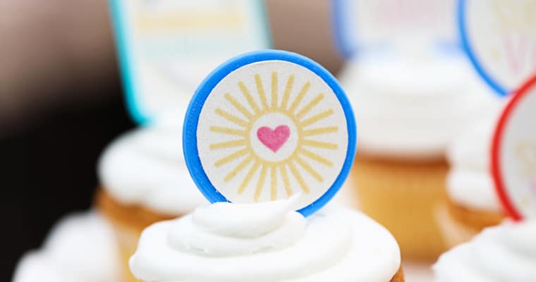 Cupcake Toppers – 3D Printed