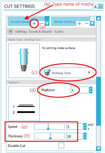 Add media - scratchboard