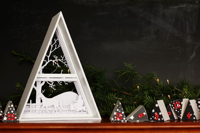 Silhouette Advent Calendar