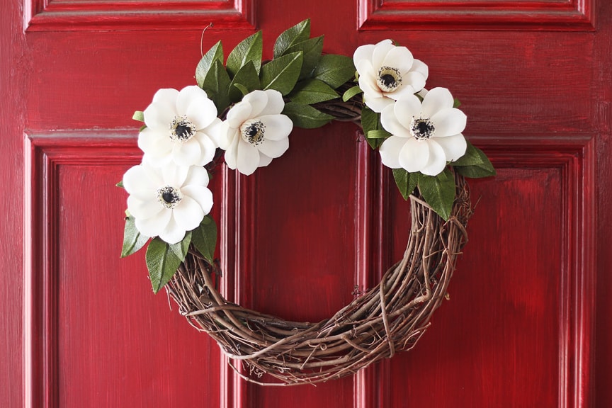 Lia Griffith's Master Class - anemone wreath