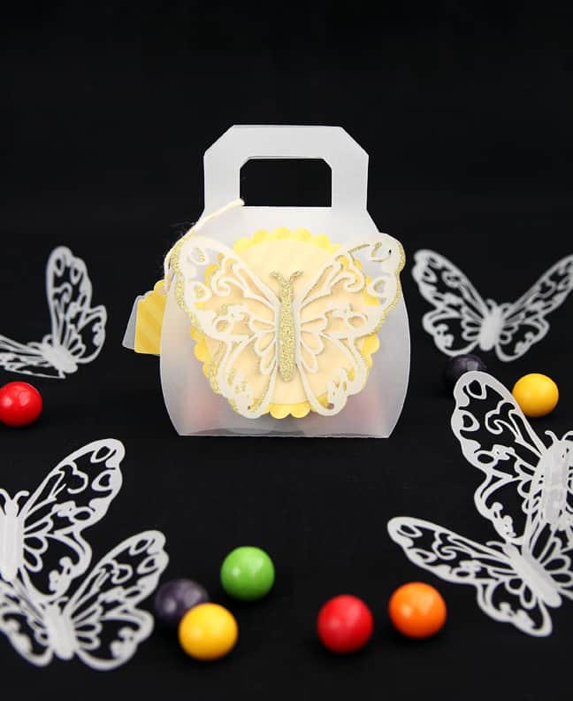 Butterfly Purse Free Silhouette Design