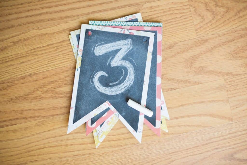 Chalkboard cardstock