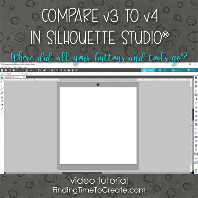 Compare v3 to v4 in Silhouette Studio