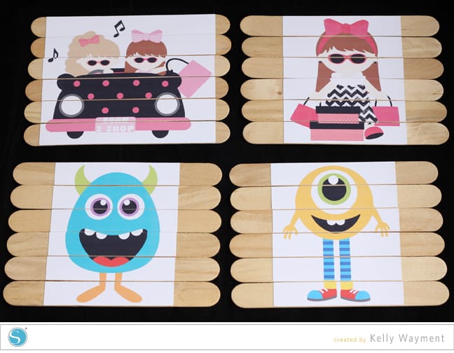 Craft Stick Puzzles by Kelly Wayment