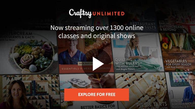 Craftsy Unlimited Free Trial