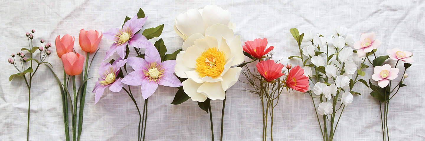 Very Simple Crepe Paper Anemone - Lia Griffith