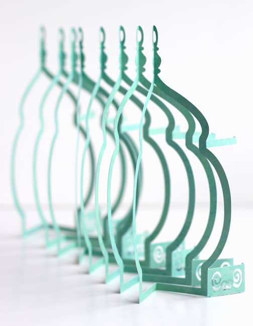 Bird Cage Valentines Decor - Silhouette CAMEO paper crafts