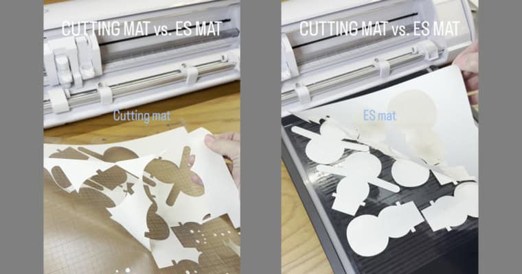Silhouette ES Mat vs. Cutting Mat