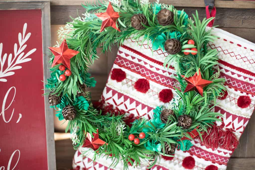 Elaborate Paper Wreath with the Silhouette Cameo