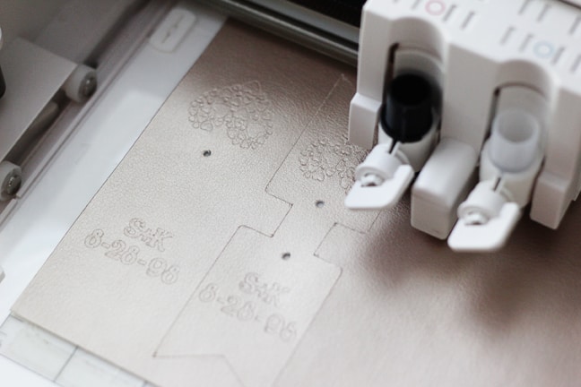 DIY embossed key chains