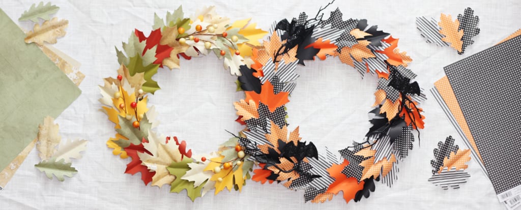 Make a Beautiful Fall Wreath - by Kelly Wayment for Michaels and Silhouette