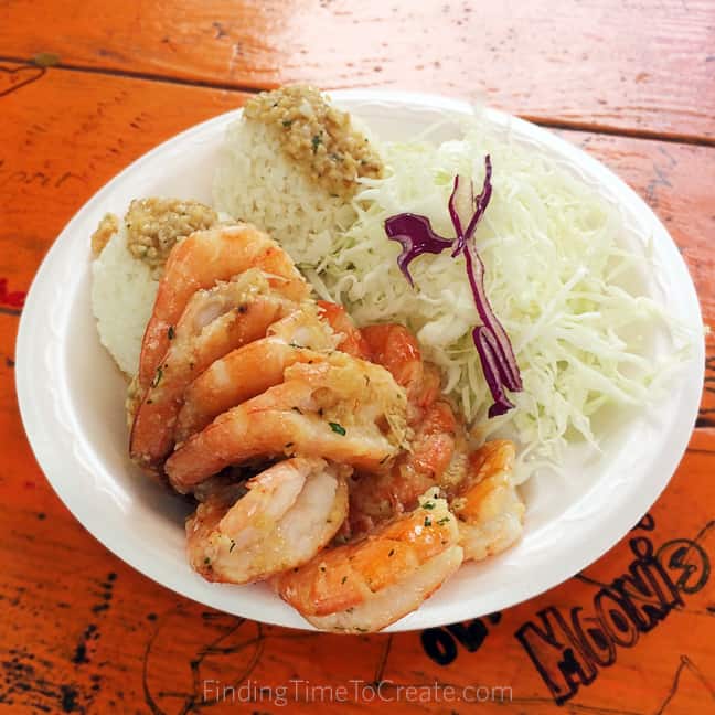 Food Truck Garlic Shrimp ~ Silhouette Summit 2016 Recap