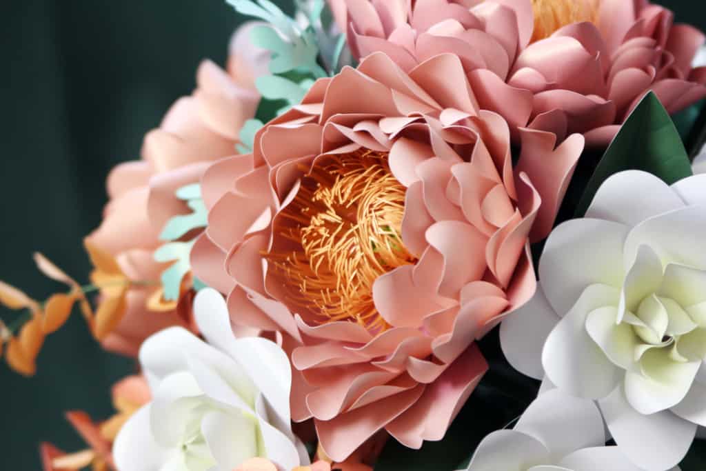 Giant Paper Flower Bouquets for Cricut - Lia Griffith