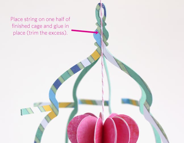 Bird Cage Valentines Decor - Silhouette CAMEO paper crafts