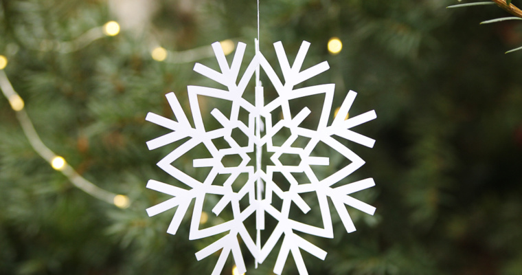Craft Along: Hanging Snowflakes