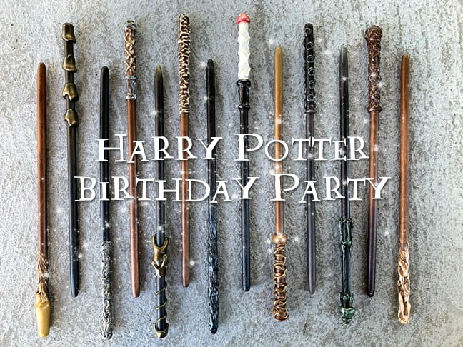 Harry Potter Inspired Party Stationery & Ideas