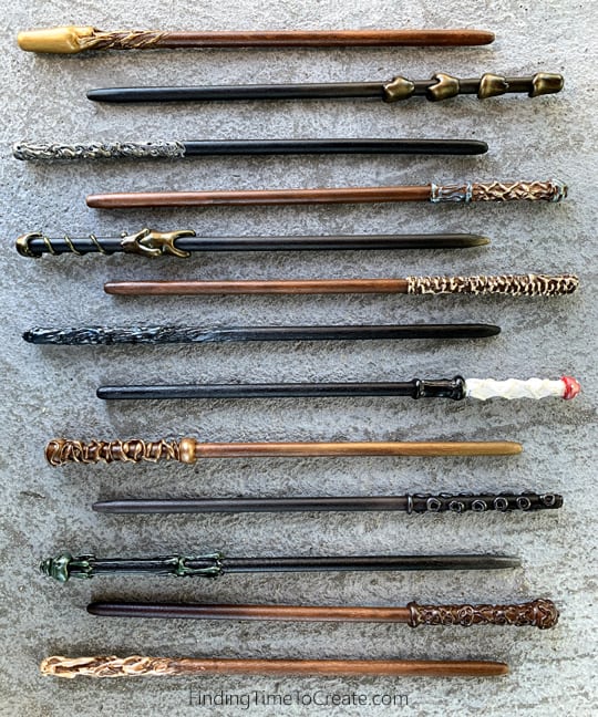Harry Potter Wand Stand - Finding Time To Create