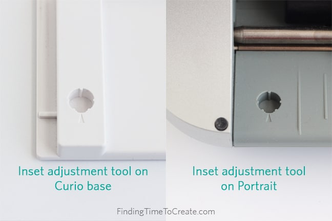 How to adjust and clean Silhouette blades with the Silhouette blade tools - Finding Time To Create