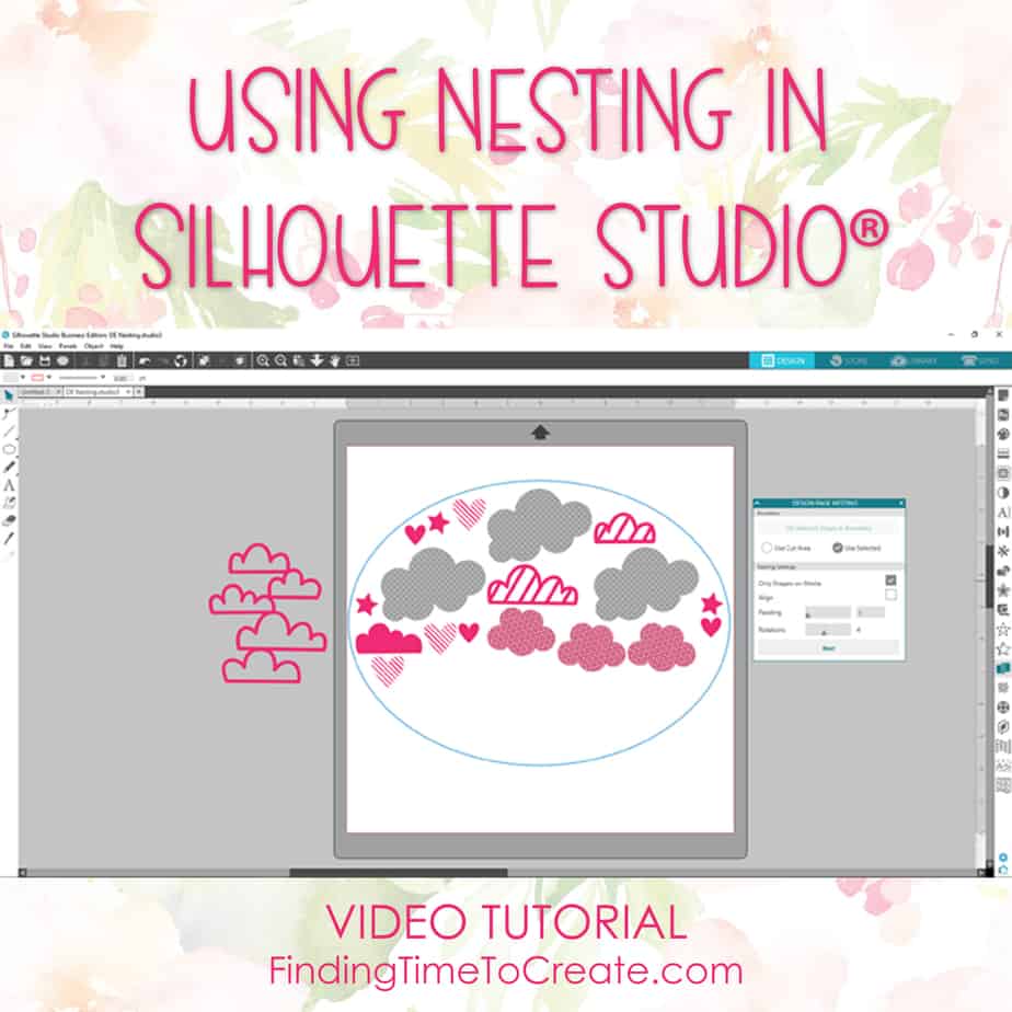 Nesting in Silhouette Studio®