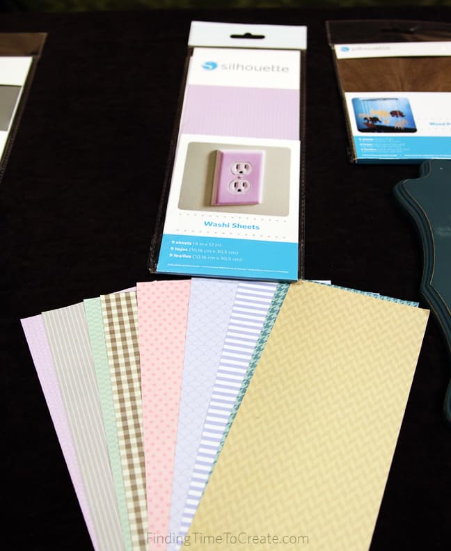 New Washi sheets ~ Silhouette 2016 New Release